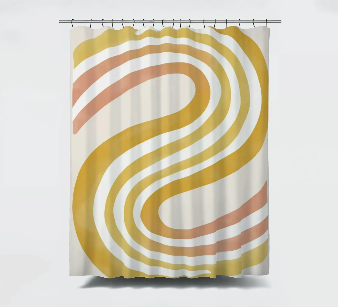 Astratto in colori tenui tenda da doccia da Pictura