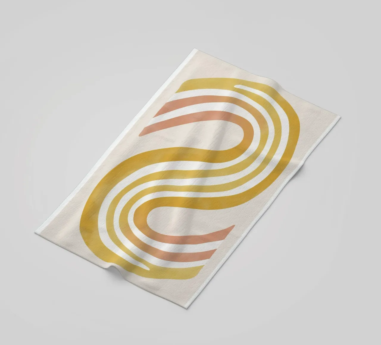 Astratto in colori tenui telo mare da Pictura