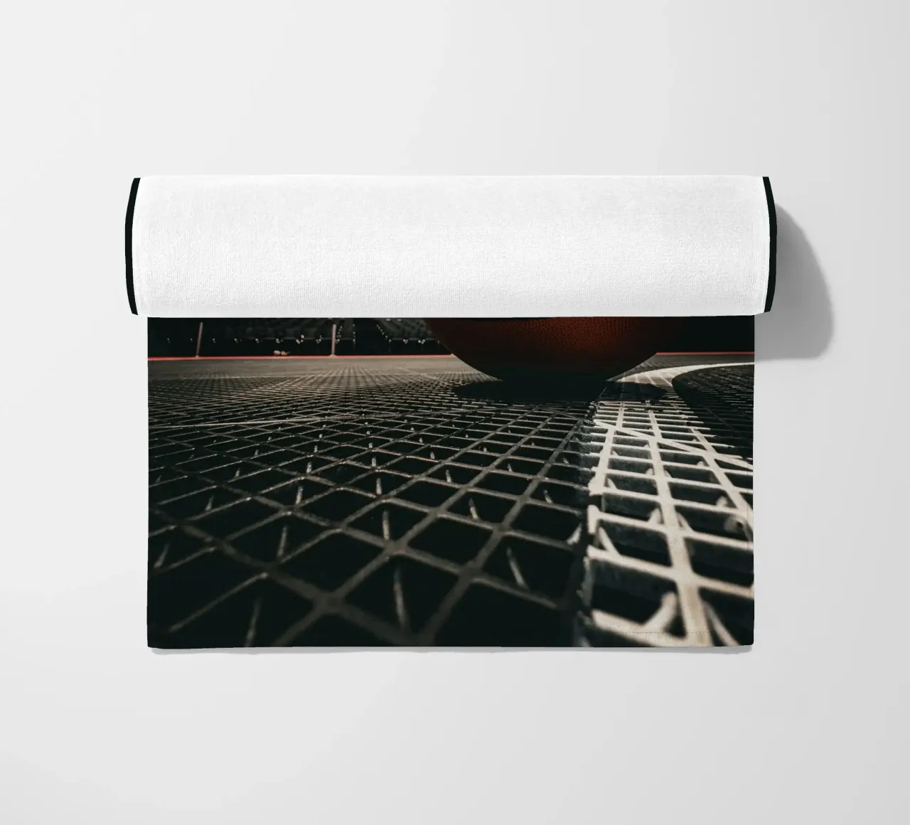 Basketball beach towel by Jonas Klein