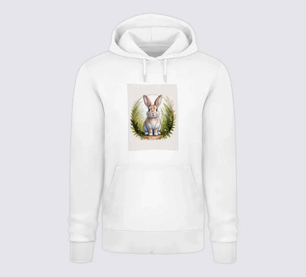 Hoppel the Little Rabbit felpa con cappuccio da Klitzeklein
