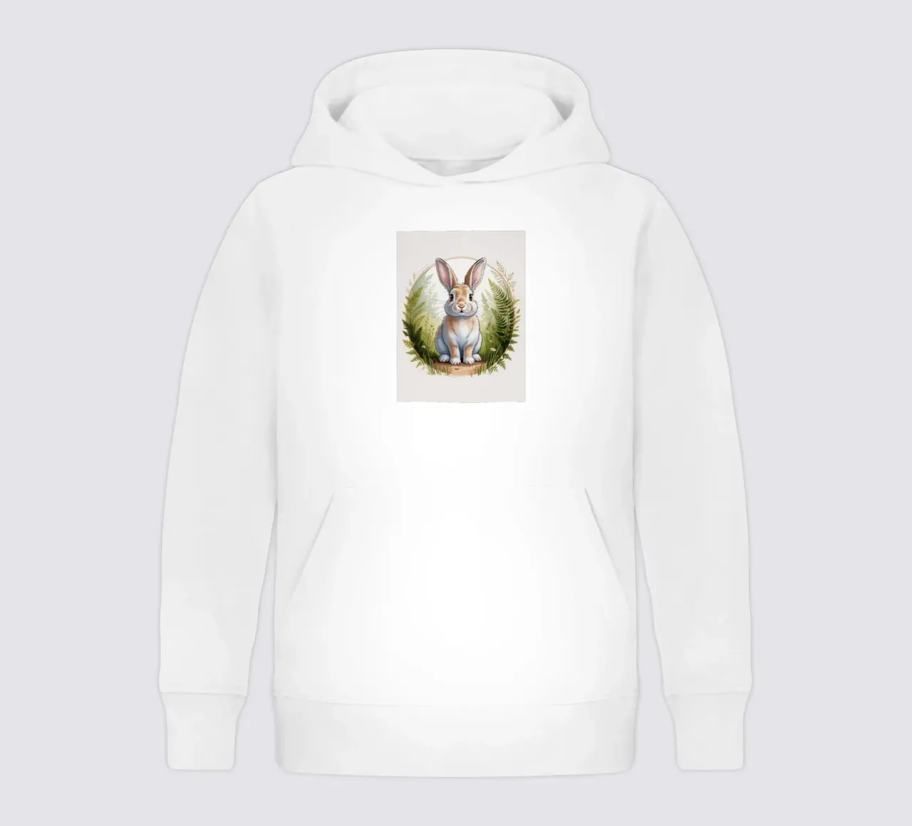 Hoppel the Little Rabbit felpa bambino con cappuccio da Klitzeklein