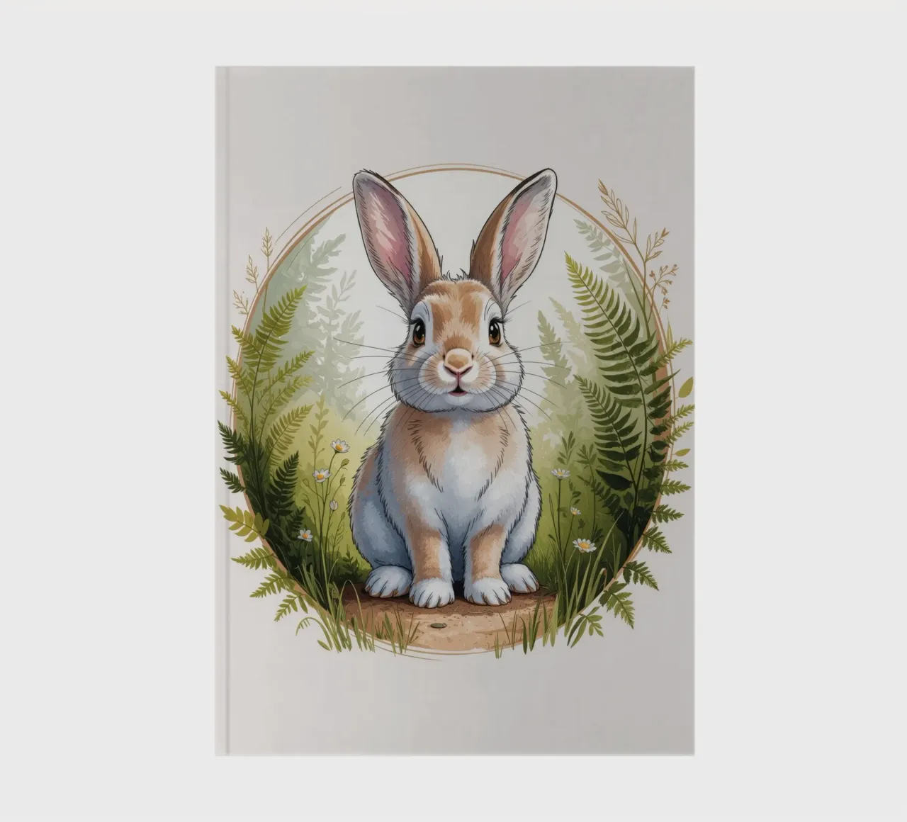 Hoppel the Little Rabbit notebook by Klitzeklein