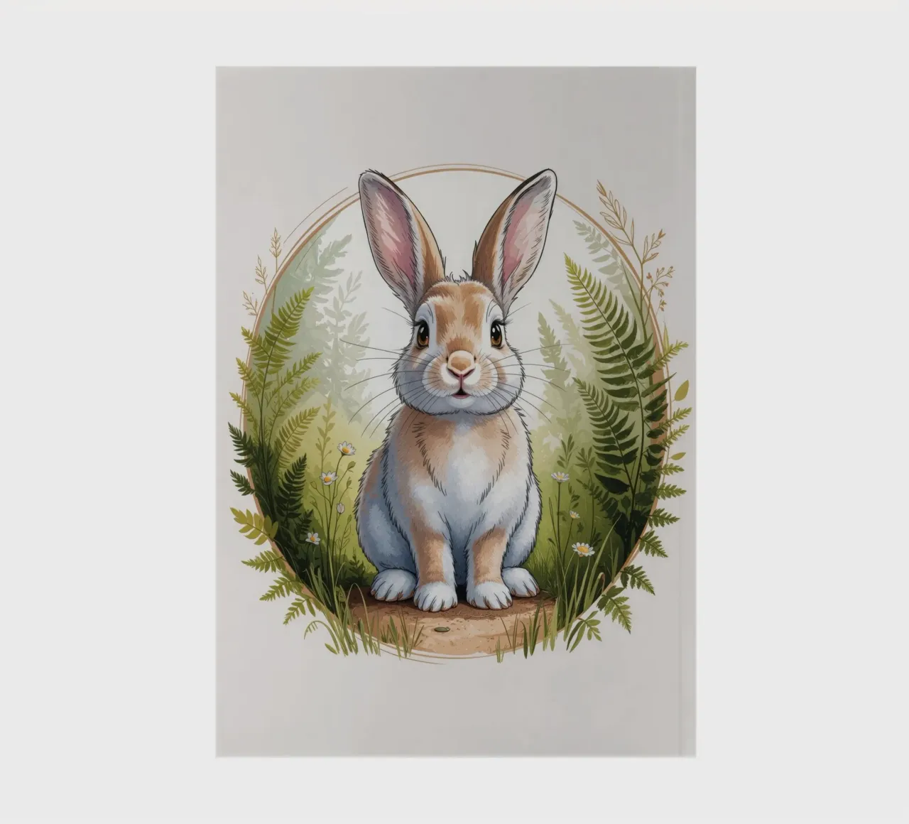 Hoppel the Little Rabbit notebook by Klitzeklein