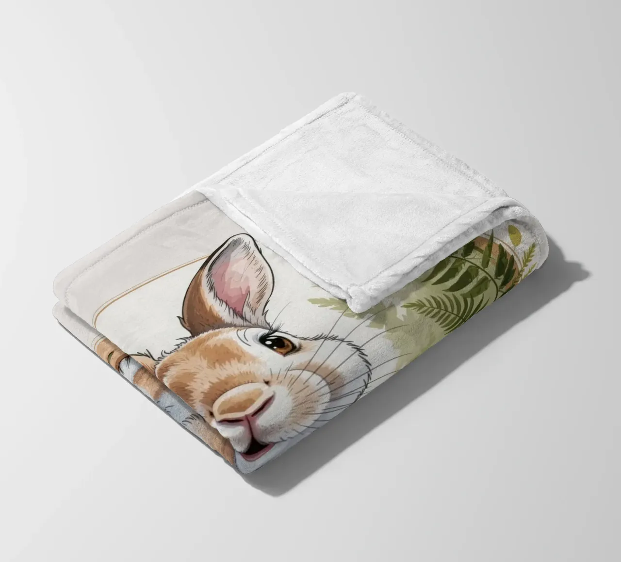 Hoppel the Little Rabbit coperta in pile da Klitzeklein