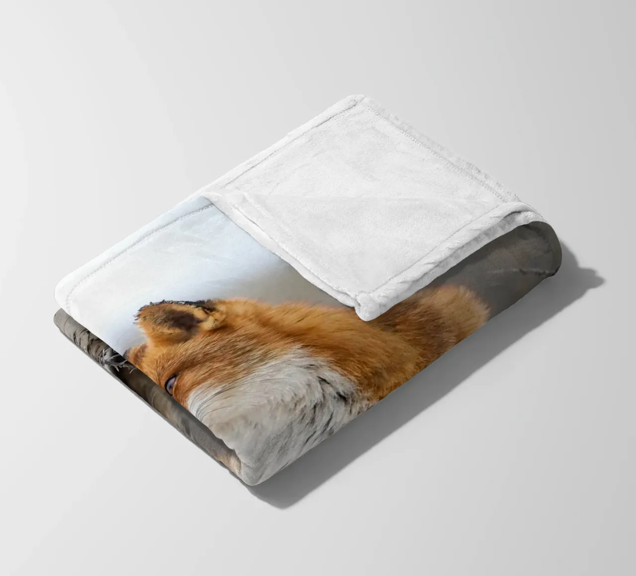 Rotfuchs Fleecedecke von Tom's Wildlife