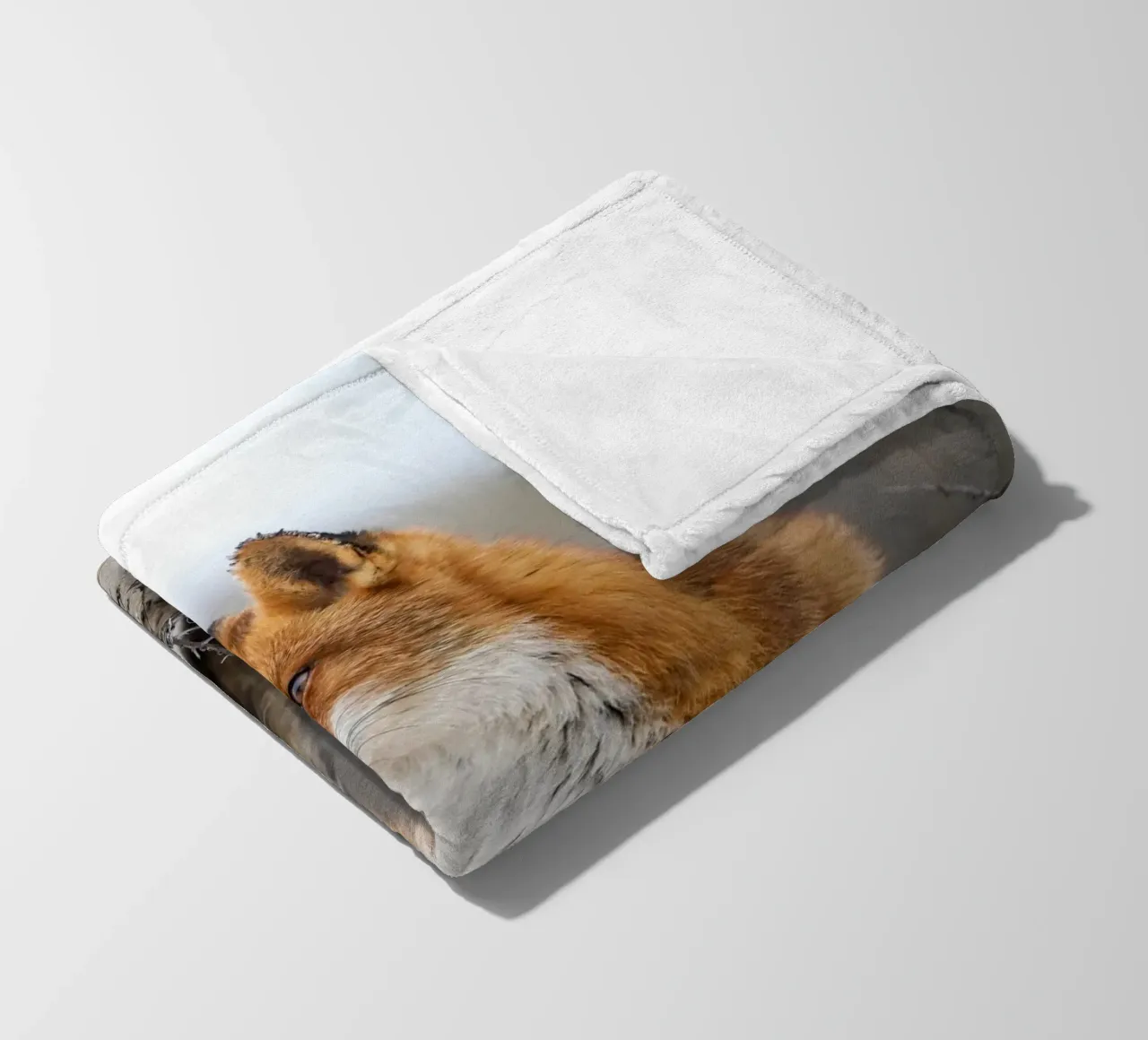 Rotfuchs Fleecedecke von Tom's Wildlife