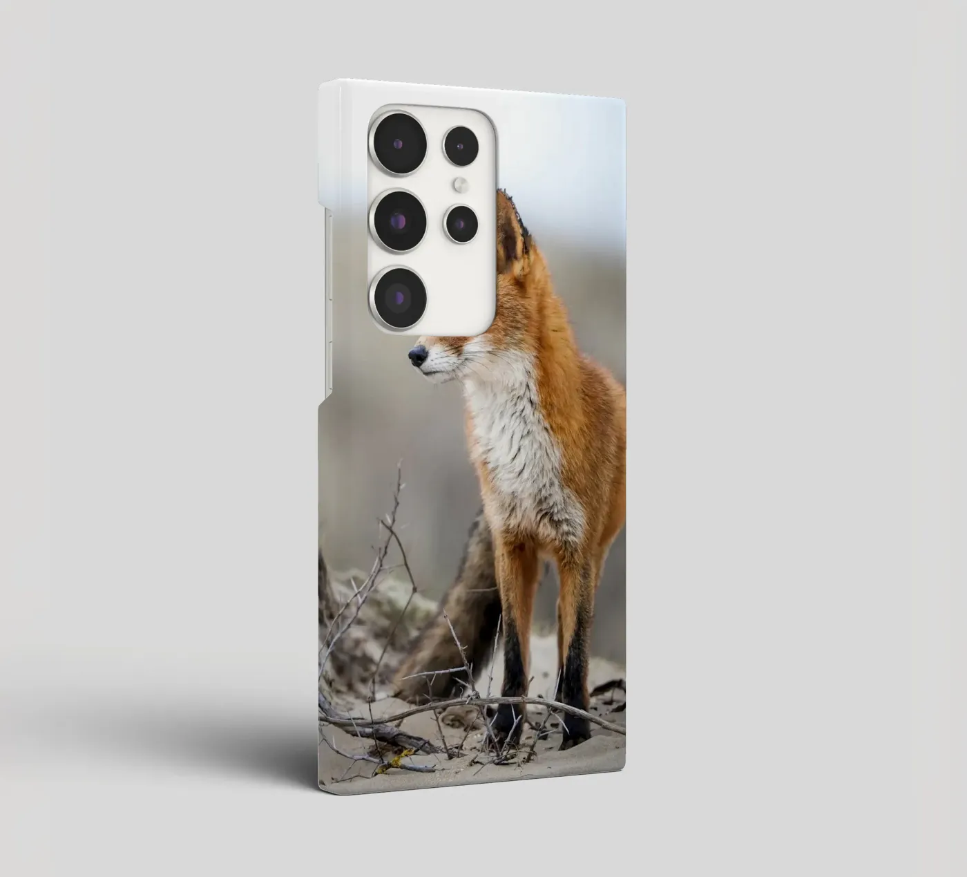 Red fox Samsung Hülle von Tom's Wildlife