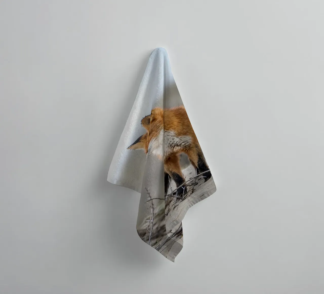 Rotfuchs Handtuch von Tom's Wildlife