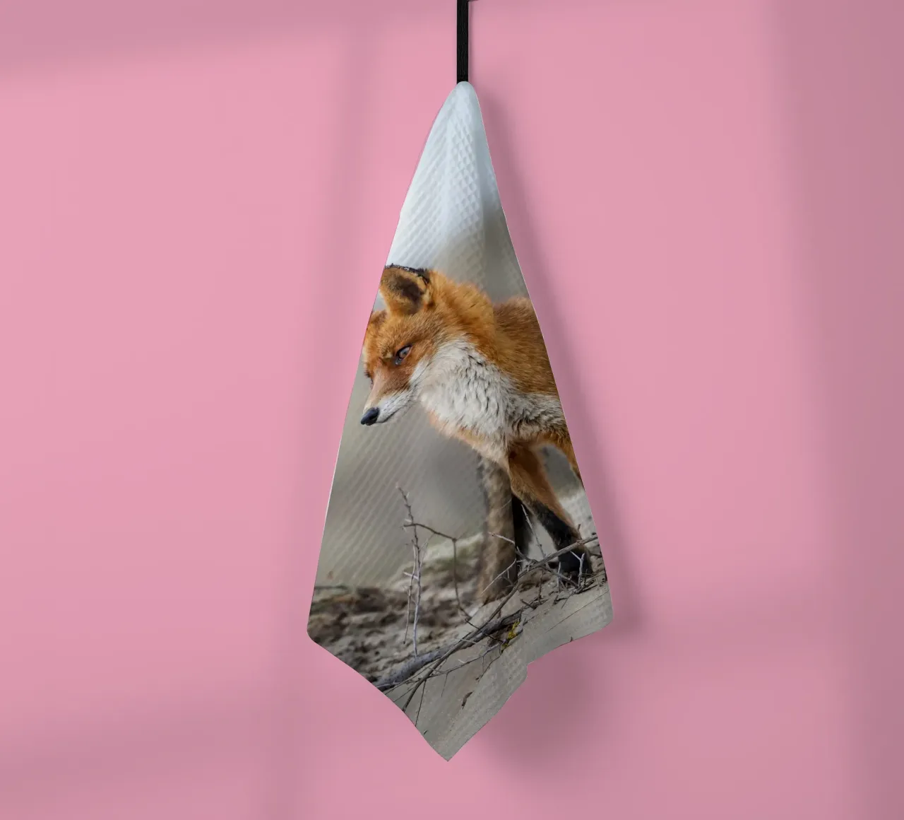 Rotfuchs Geschirrtuch von Tom's Wildlife