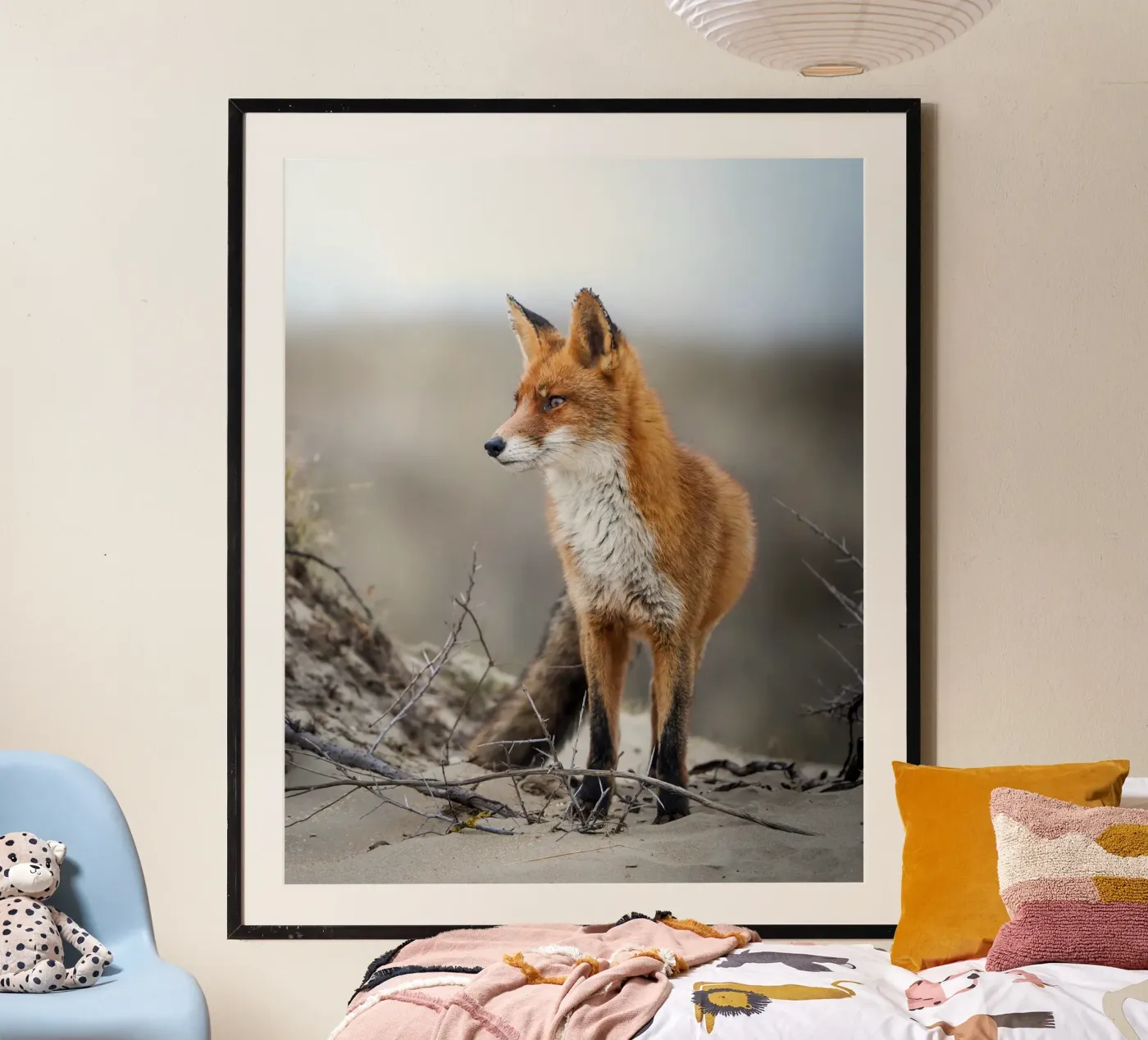 Red fox poster by Tom's Wildlife