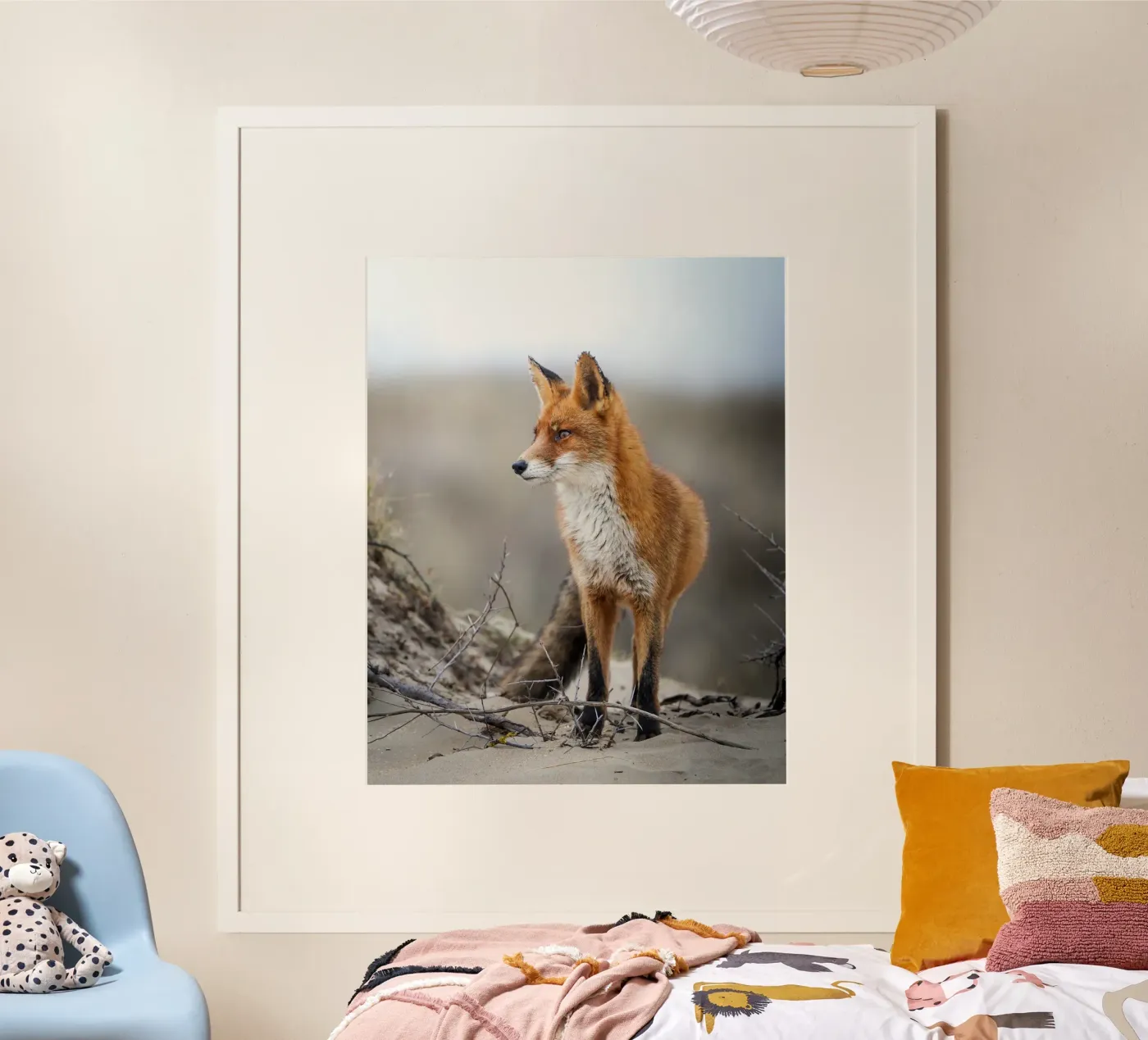Red fox poster by Tom's Wildlife
