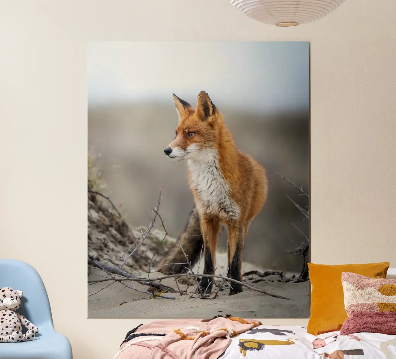 Red fox poster by Tom's Wildlife