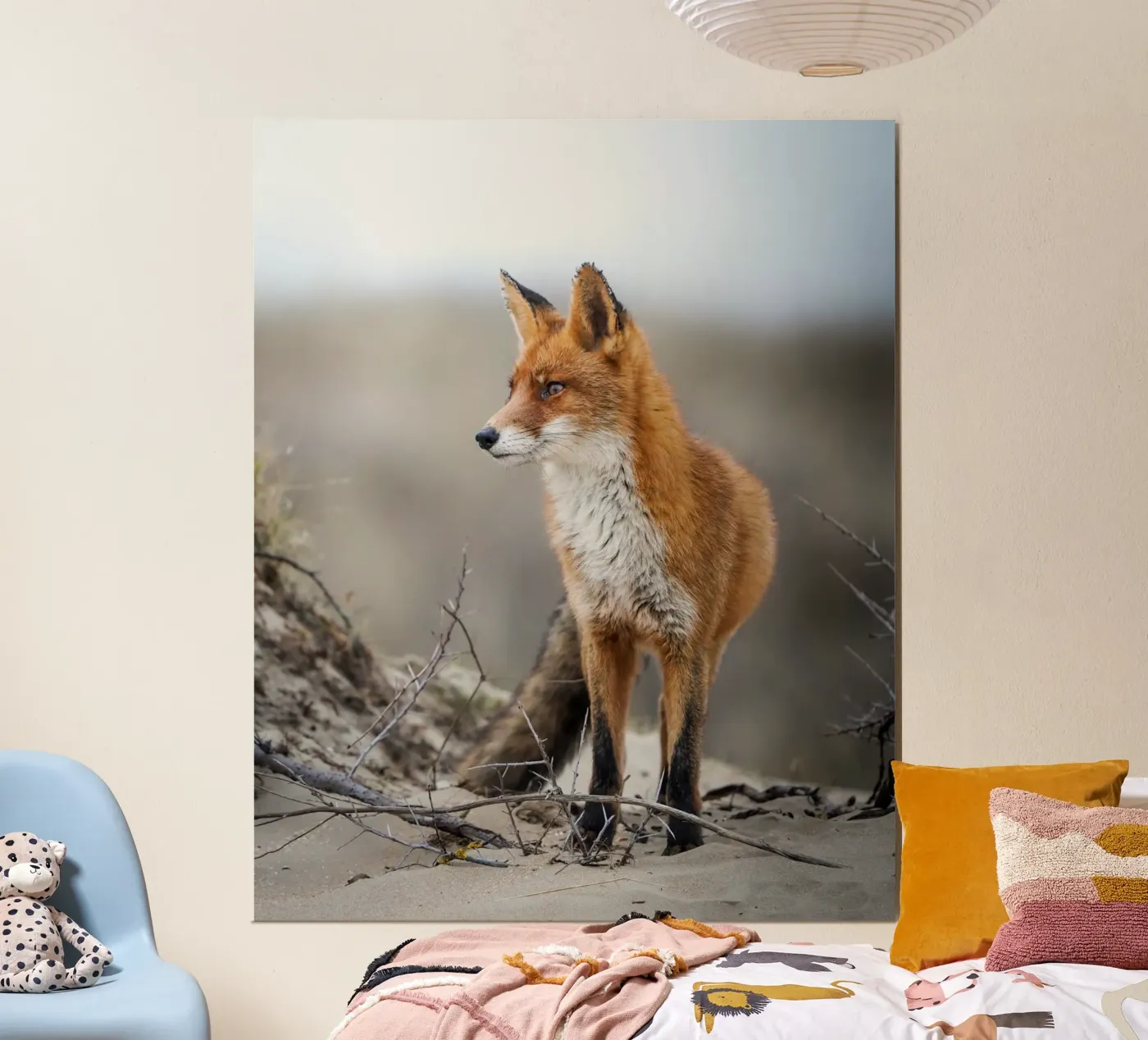 Red fox poster by Tom's Wildlife
