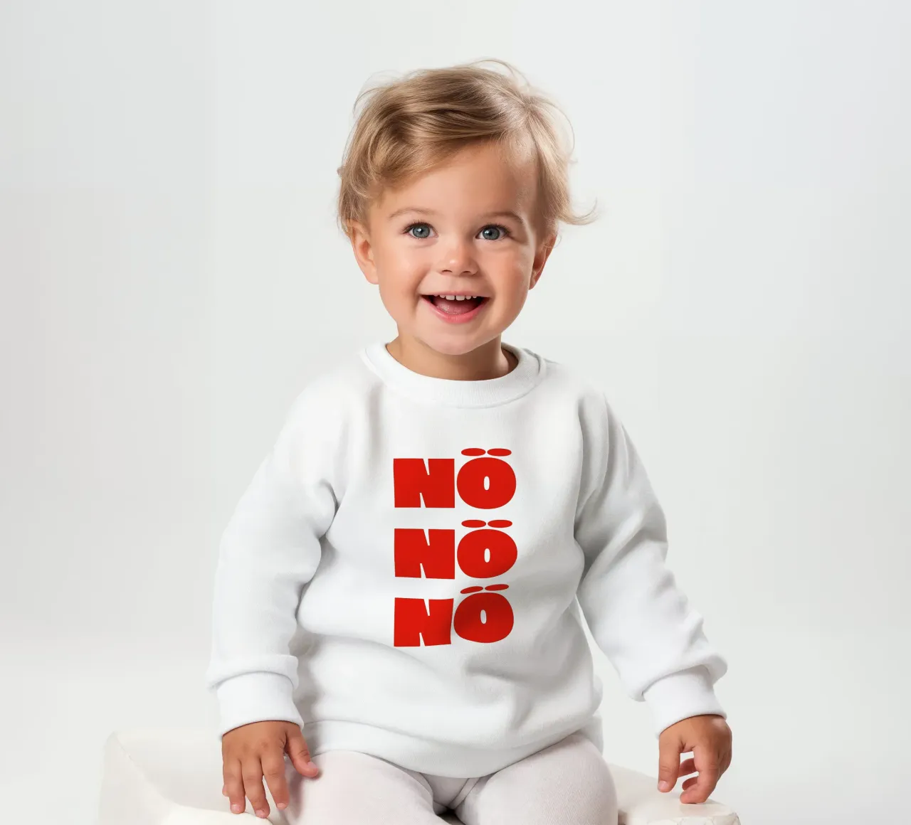 Nope felpa neonato da Flo Klein