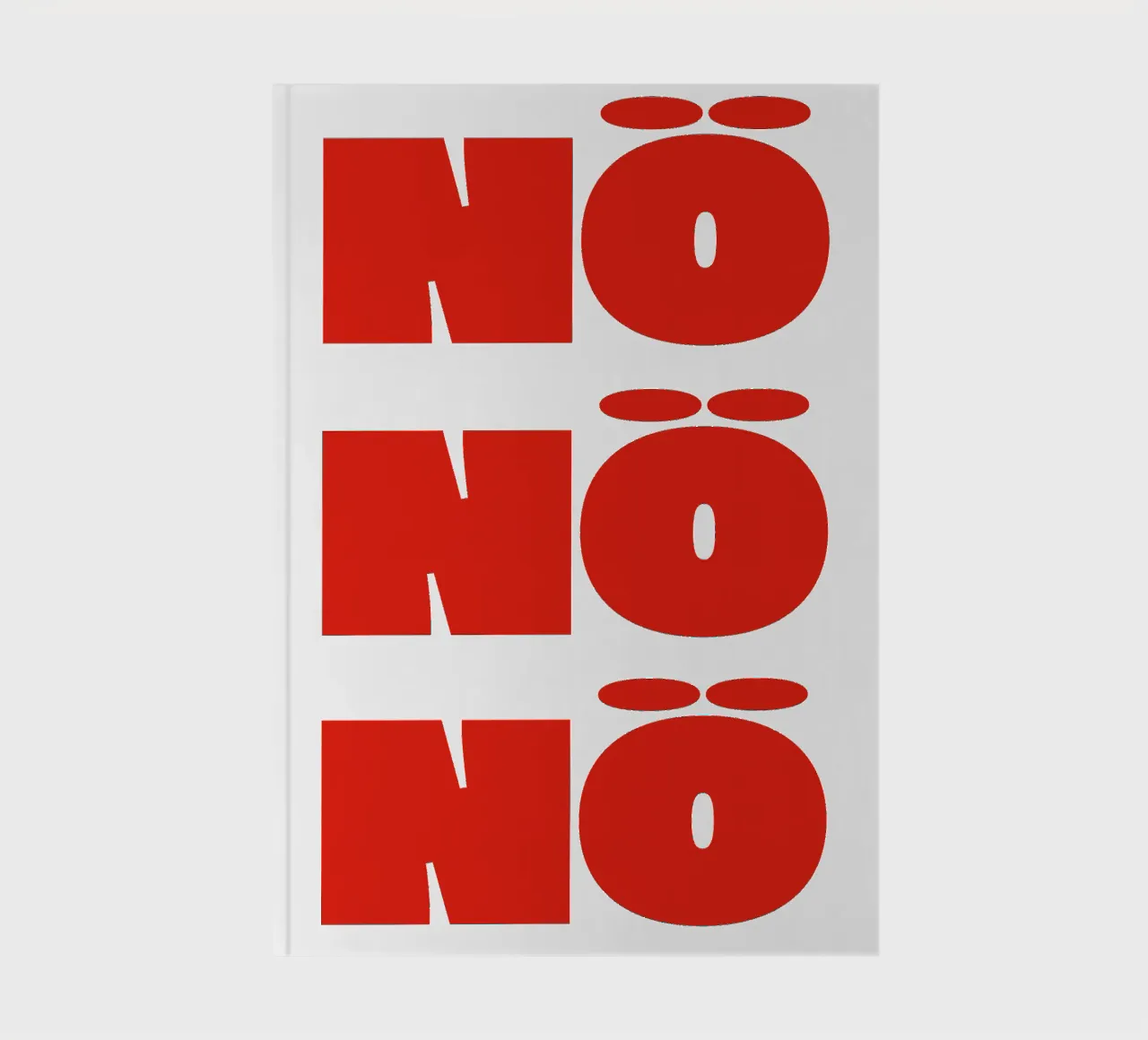Nope notebook by Flo Klein