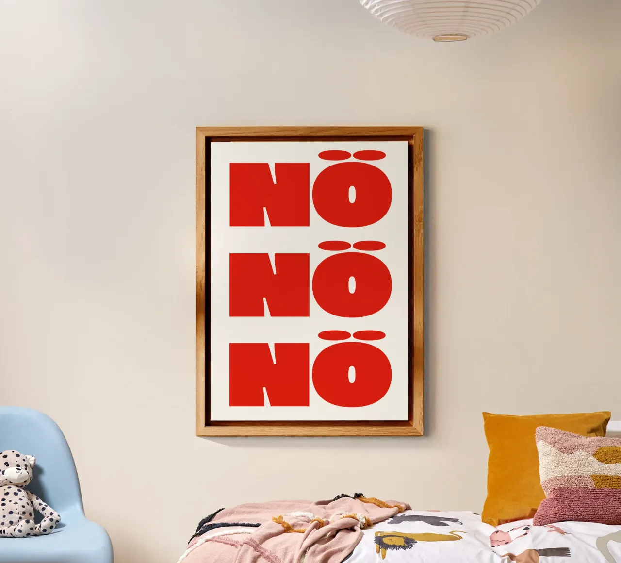 Nope alluminio dibond da Flo Klein