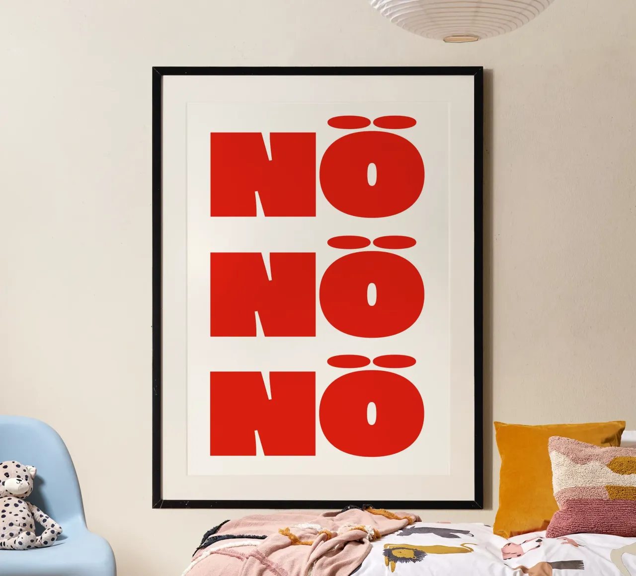 Nope carta hahnemühle da Flo Klein