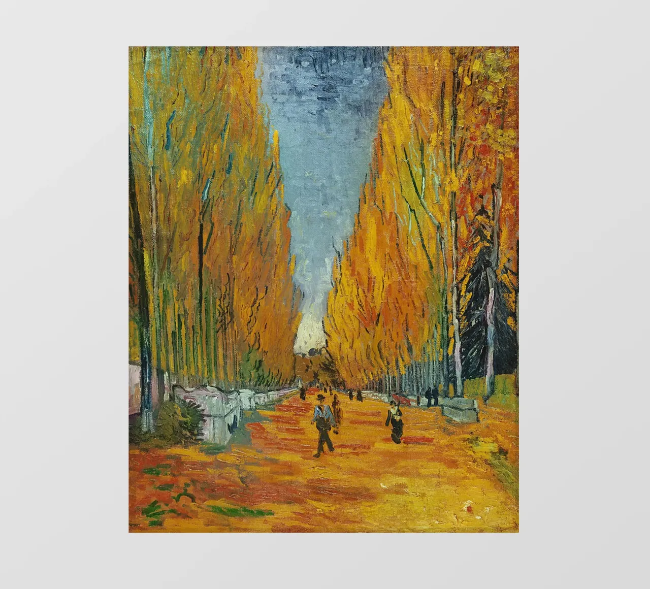 L'Allee des Alyscamps Arles telo in pvc da ValerieArt