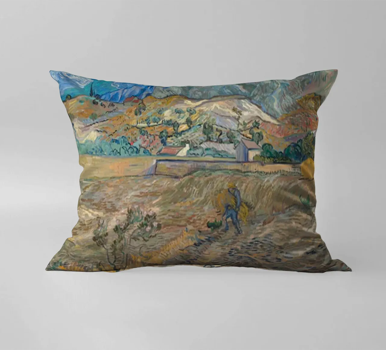 Paesaggio a Saint Re 1889 cuscino da ValerieArt