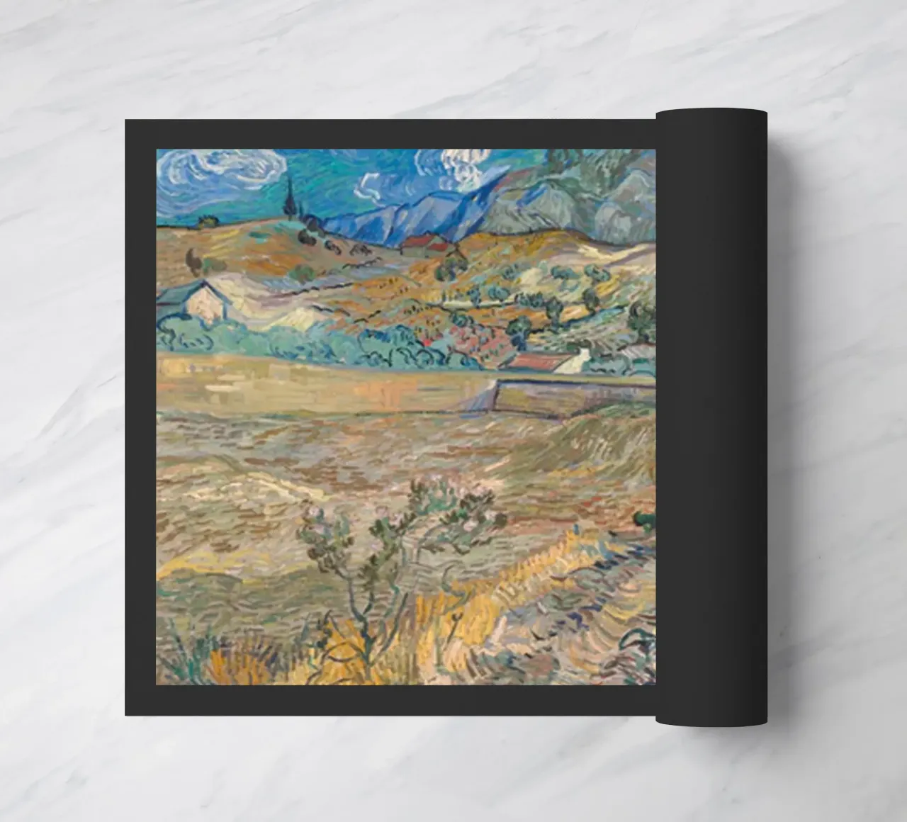 Paesaggio a Saint Re 1889 zerbino da ValerieArt