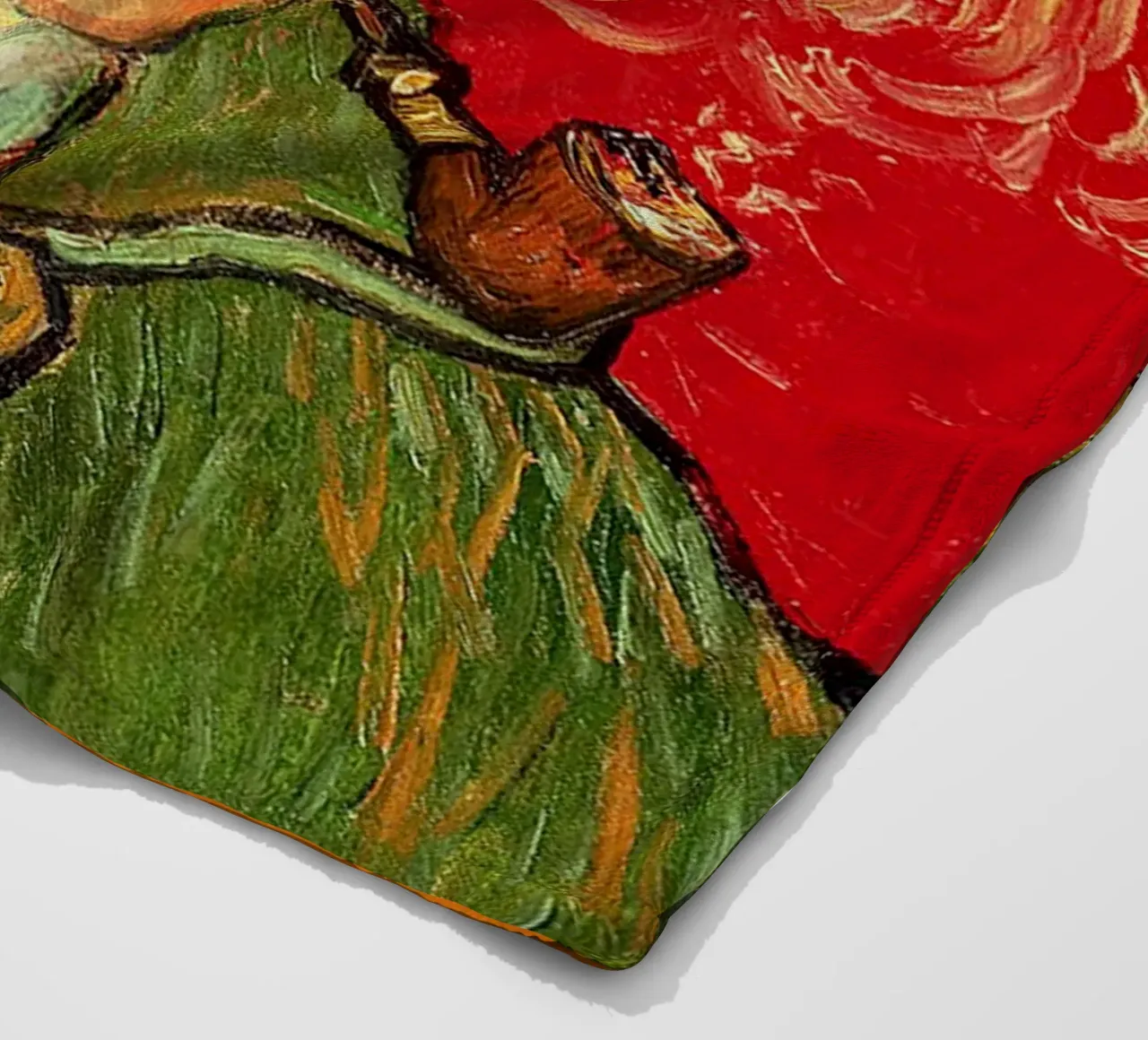 Autoritratto con orecchio fasciato e pipa coperta in pile da ValerieArt