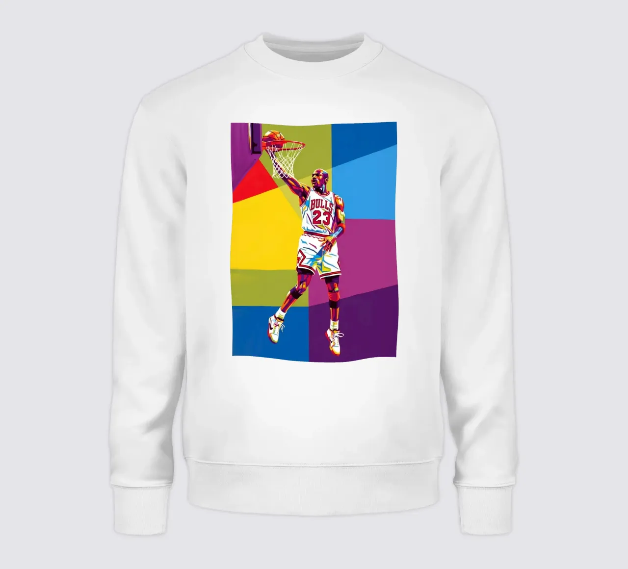 Michael Jordan WPAP art style felpa da Hantamrata
