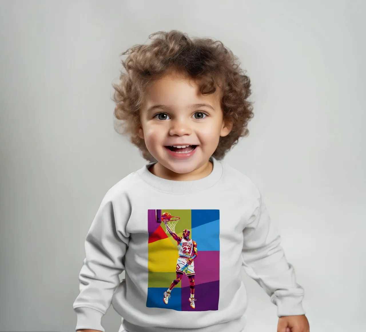 Michael Jordan WPAP art style felpa neonato da Hantamrata