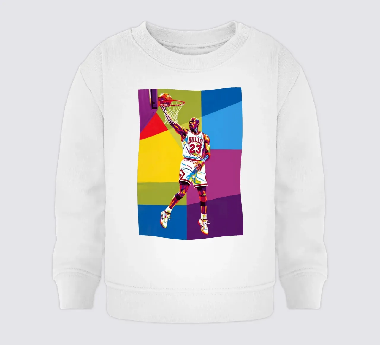 Michael Jordan WPAP art style felpa neonato da Hantamrata