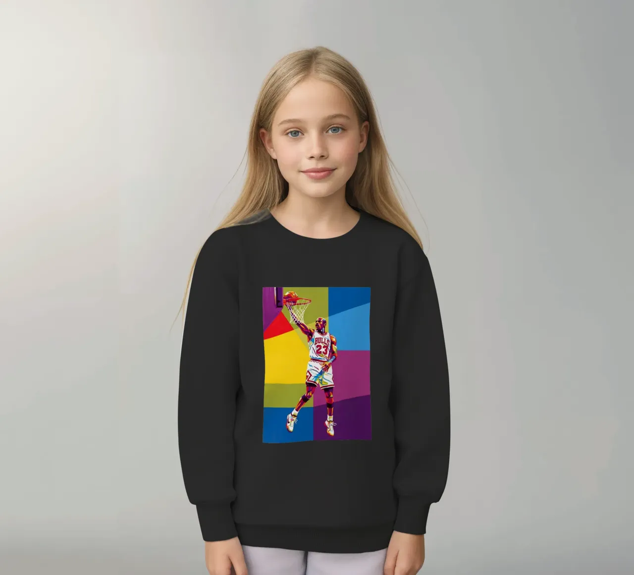 Michael Jordan WPAP art style felpa bambino da Hantamrata
