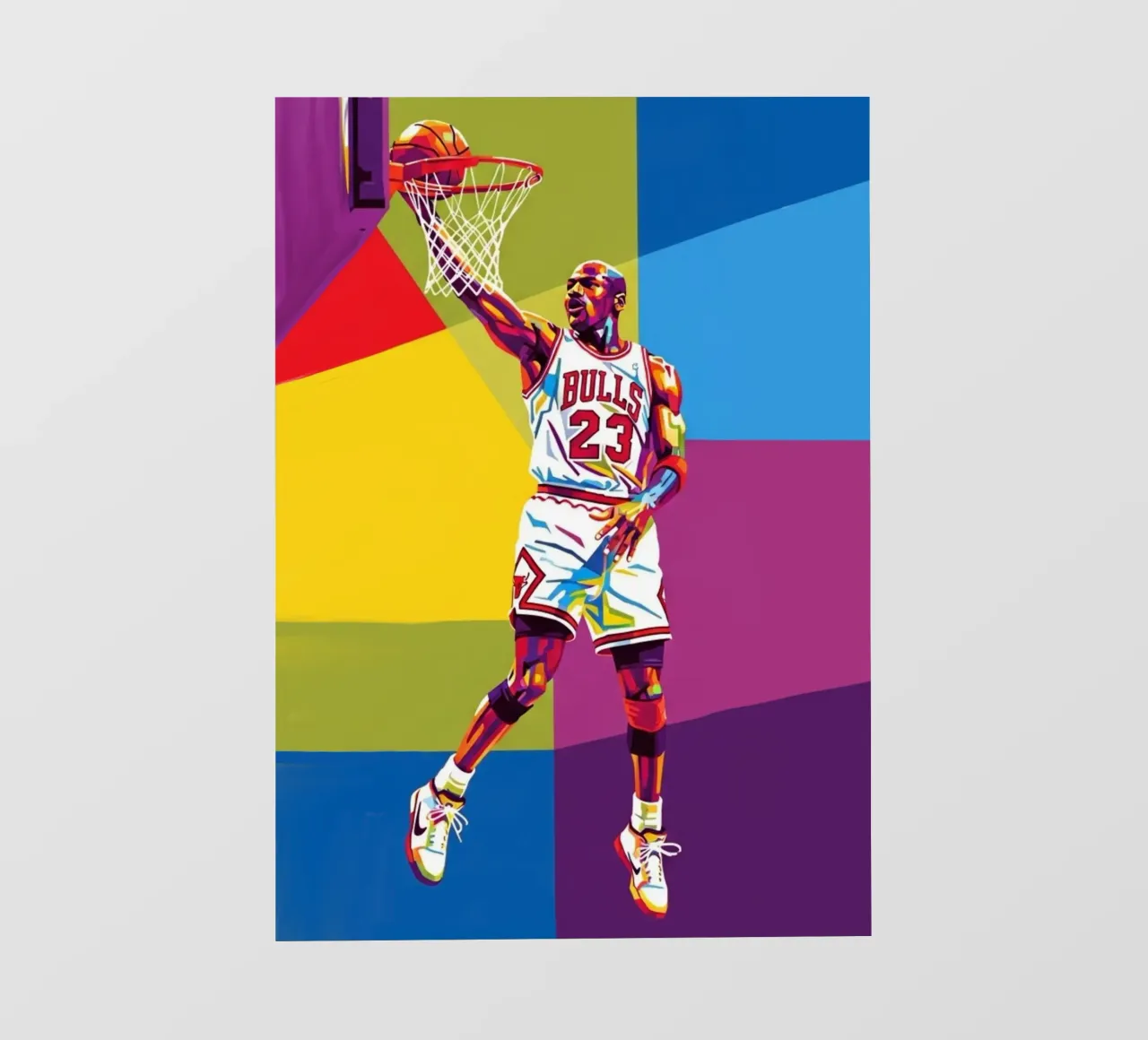 Michael Jordan WPAP art style telo in pvc da Hantamrata