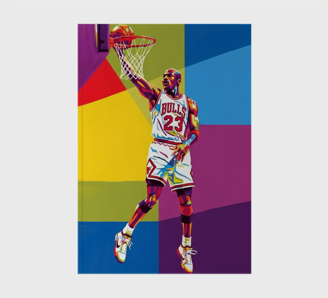 Michael Jordan WPAP art style diario da Hantamrata