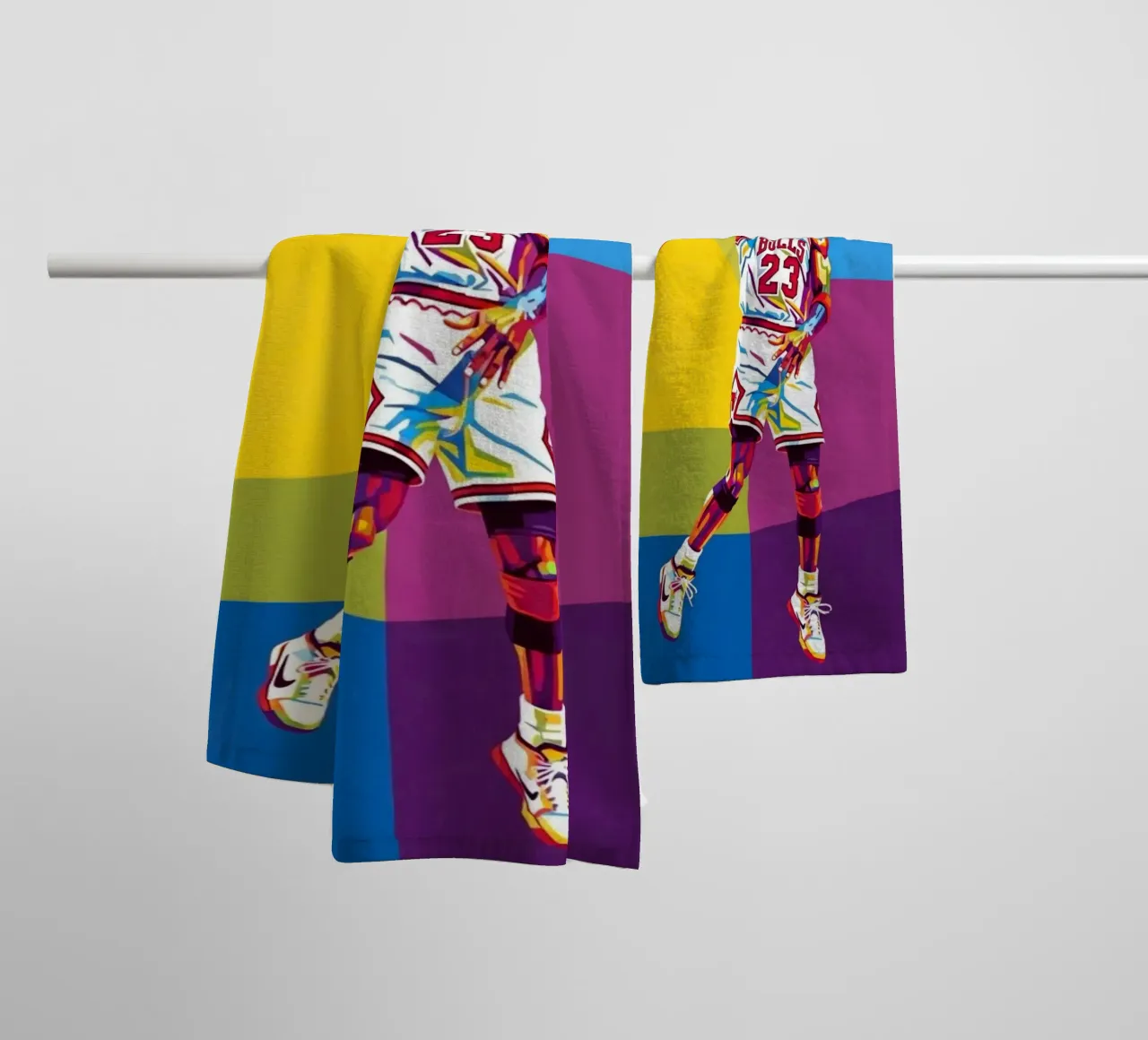 Michael Jordan WPAP art style asciugamano da bagno da Hantamrata