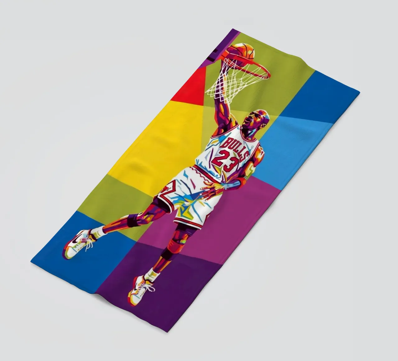 Michael Jordan WPAP art style telo mare da Hantamrata