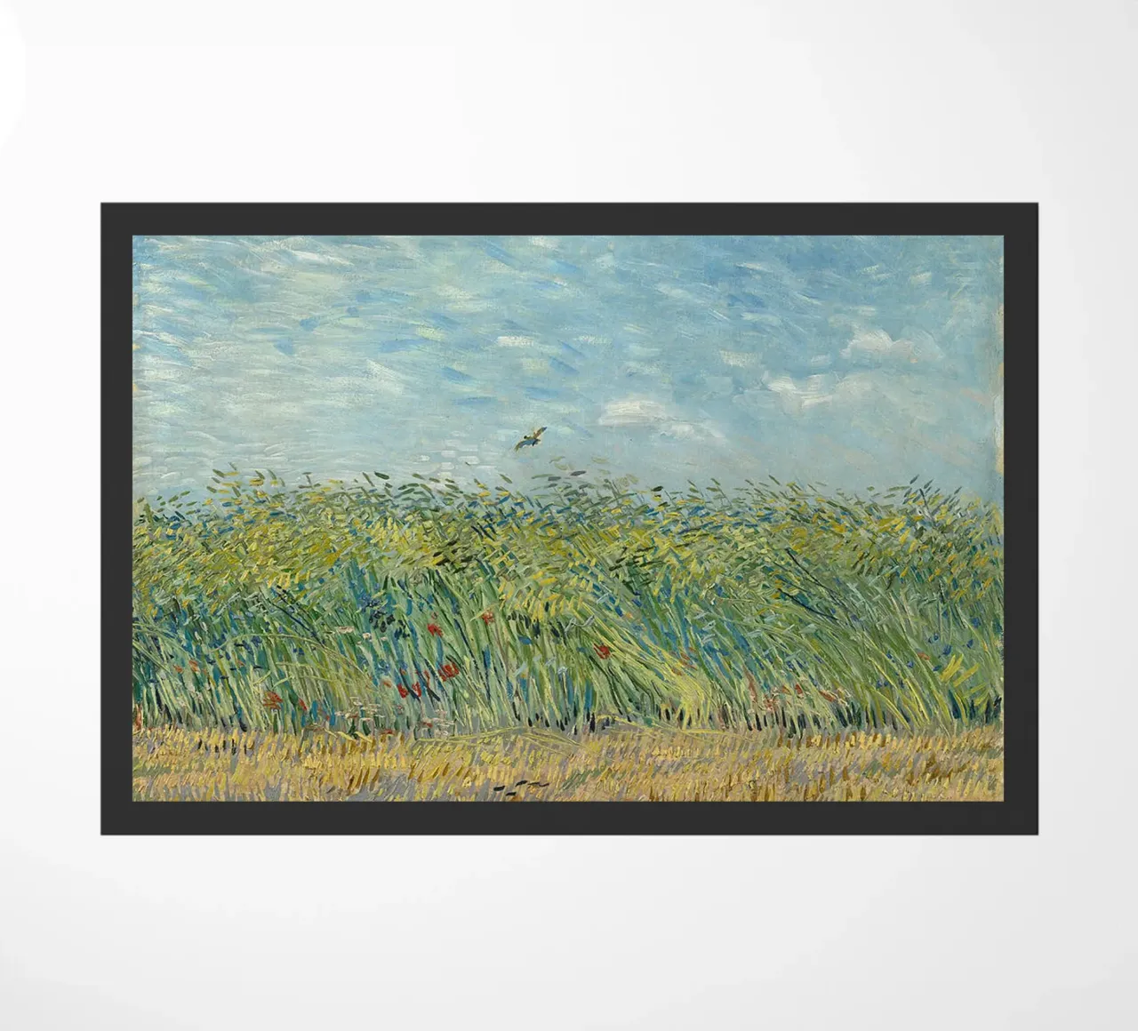 Campo di grano con pernice zerbino da ValerieArt