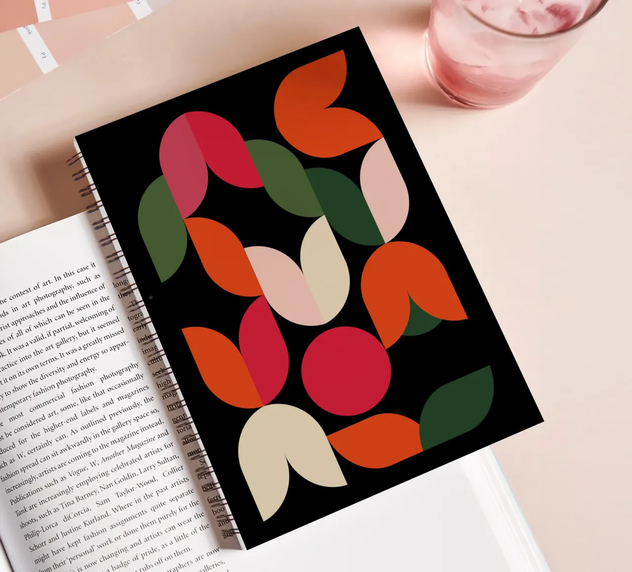 Celestial Bloom Fusion diario ad anelli da Dream Print Designs