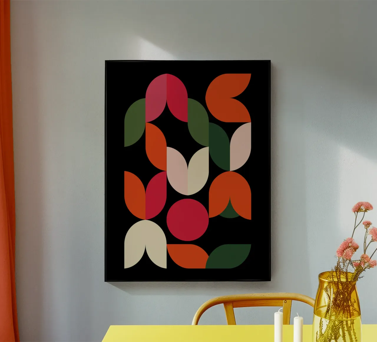 Celestial Bloom Fusion plexiglass da Dream Print Designs