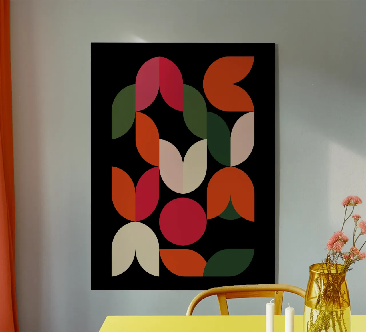 Celestial Bloom Fusion plexiglass da Dream Print Designs