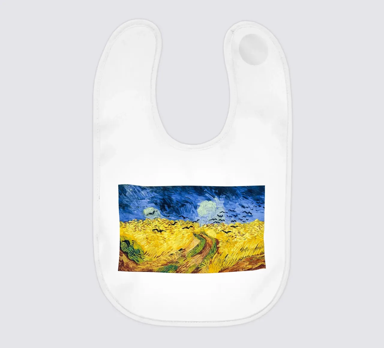 Campo di grano con corvi 1890 bavaglino da ValerieArt