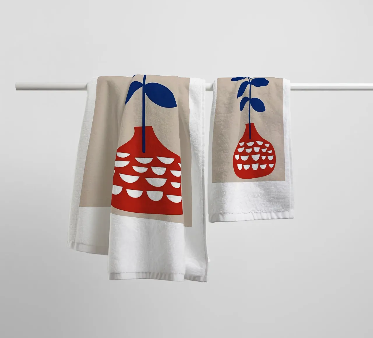 Botany Art towel by Haleigh