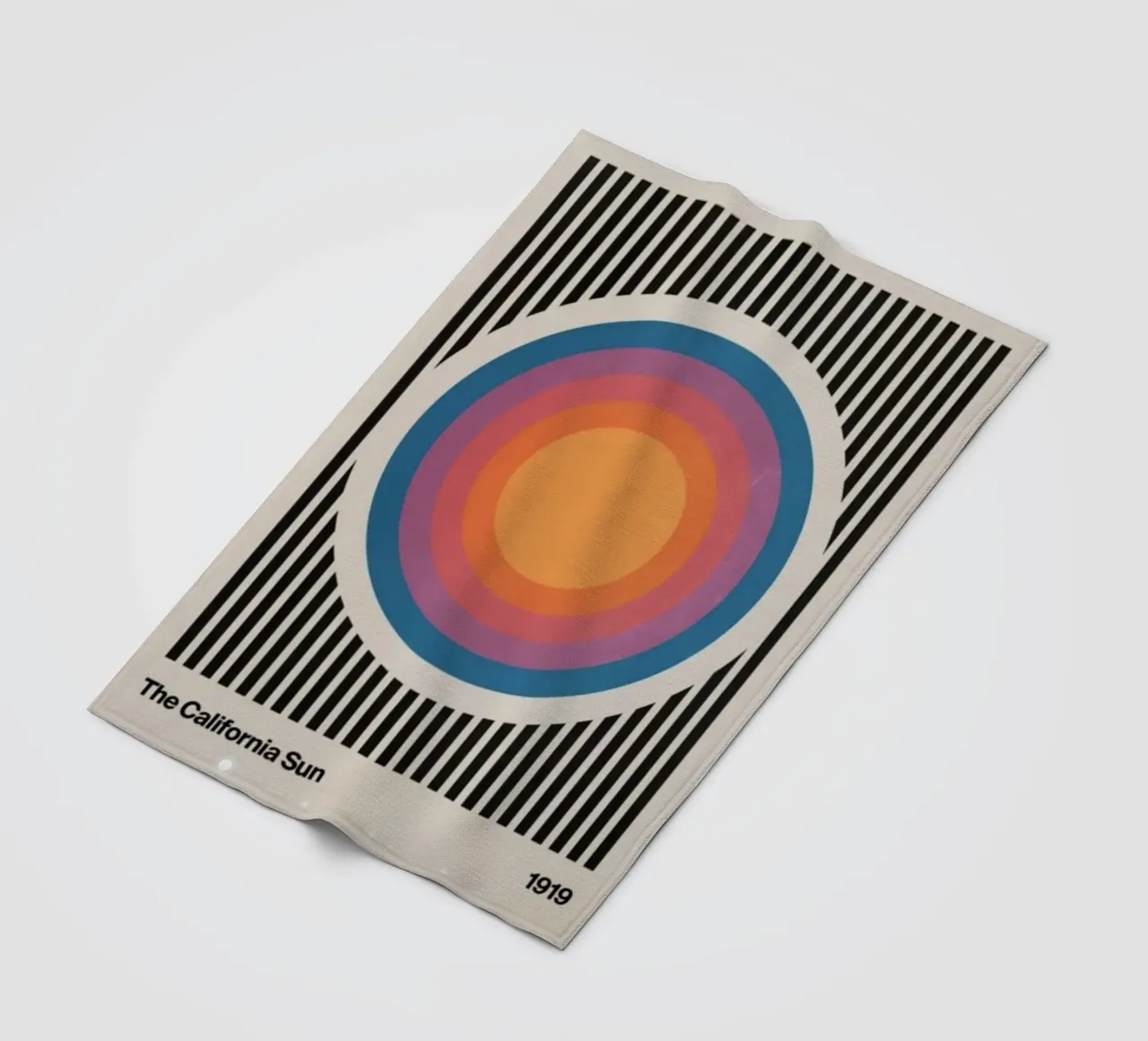 Die kalifornische Sonne Fleecedecke von cosmos studio