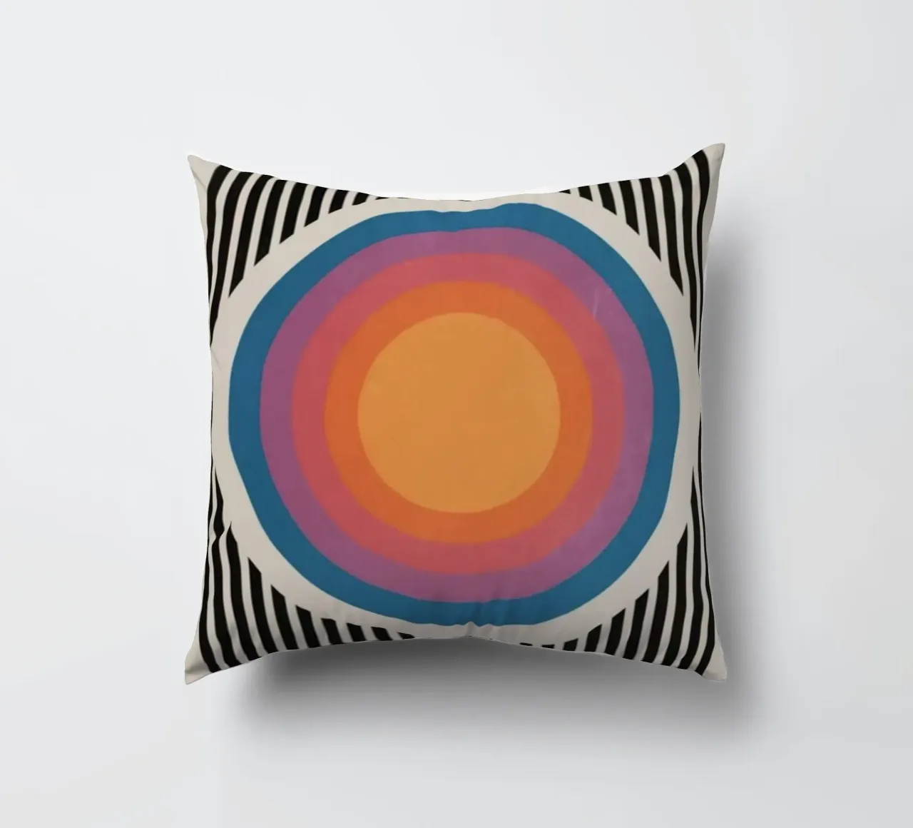 The California sun decorative cushion by cosmos studio