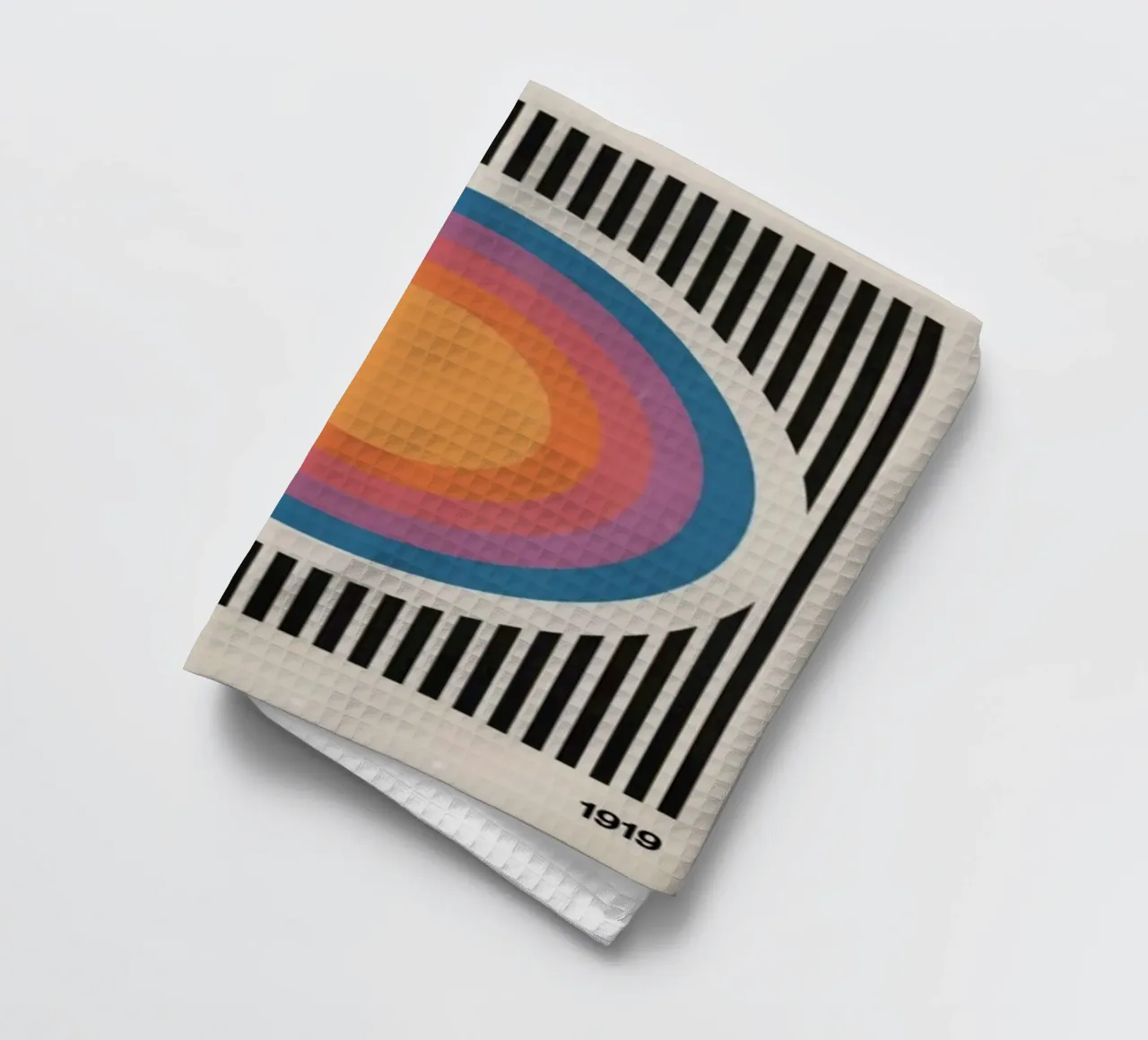 The California sun tea towel by cosmos studio