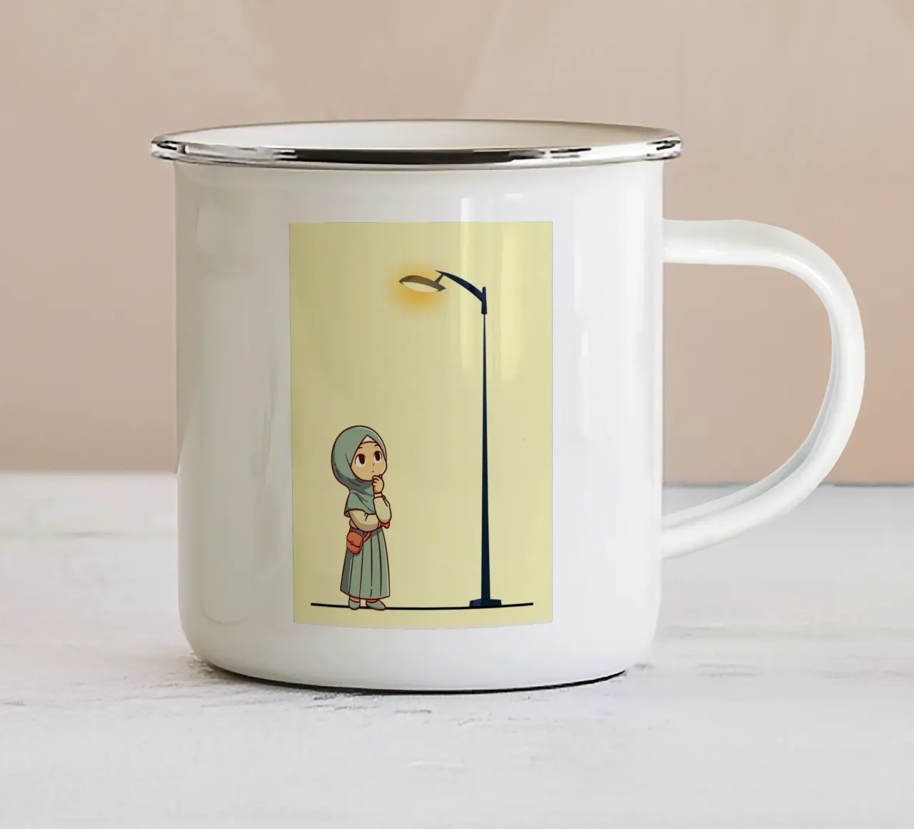 streetlight tazza in smalto da Creaton