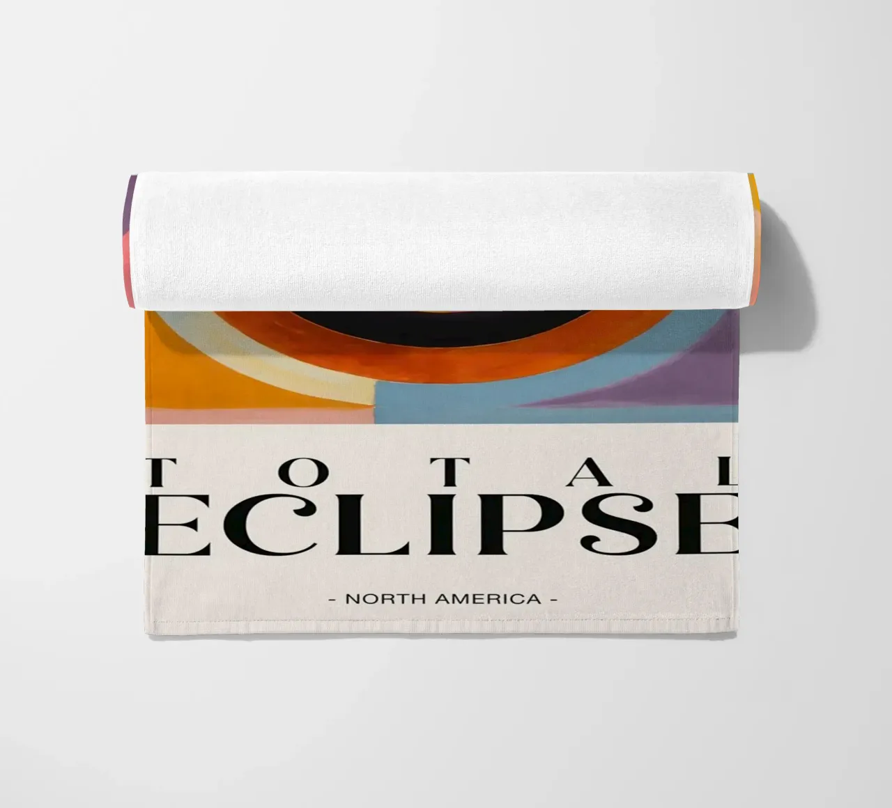 Eclissi totale telo mare da cosmos studio