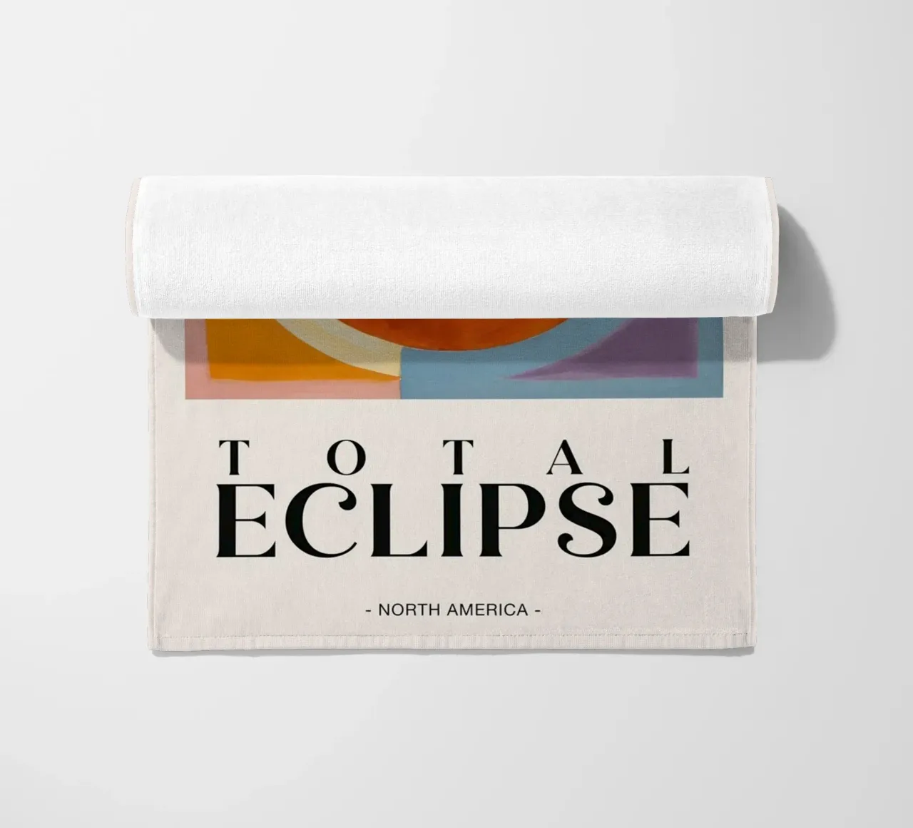 Eclissi totale telo mare da cosmos studio