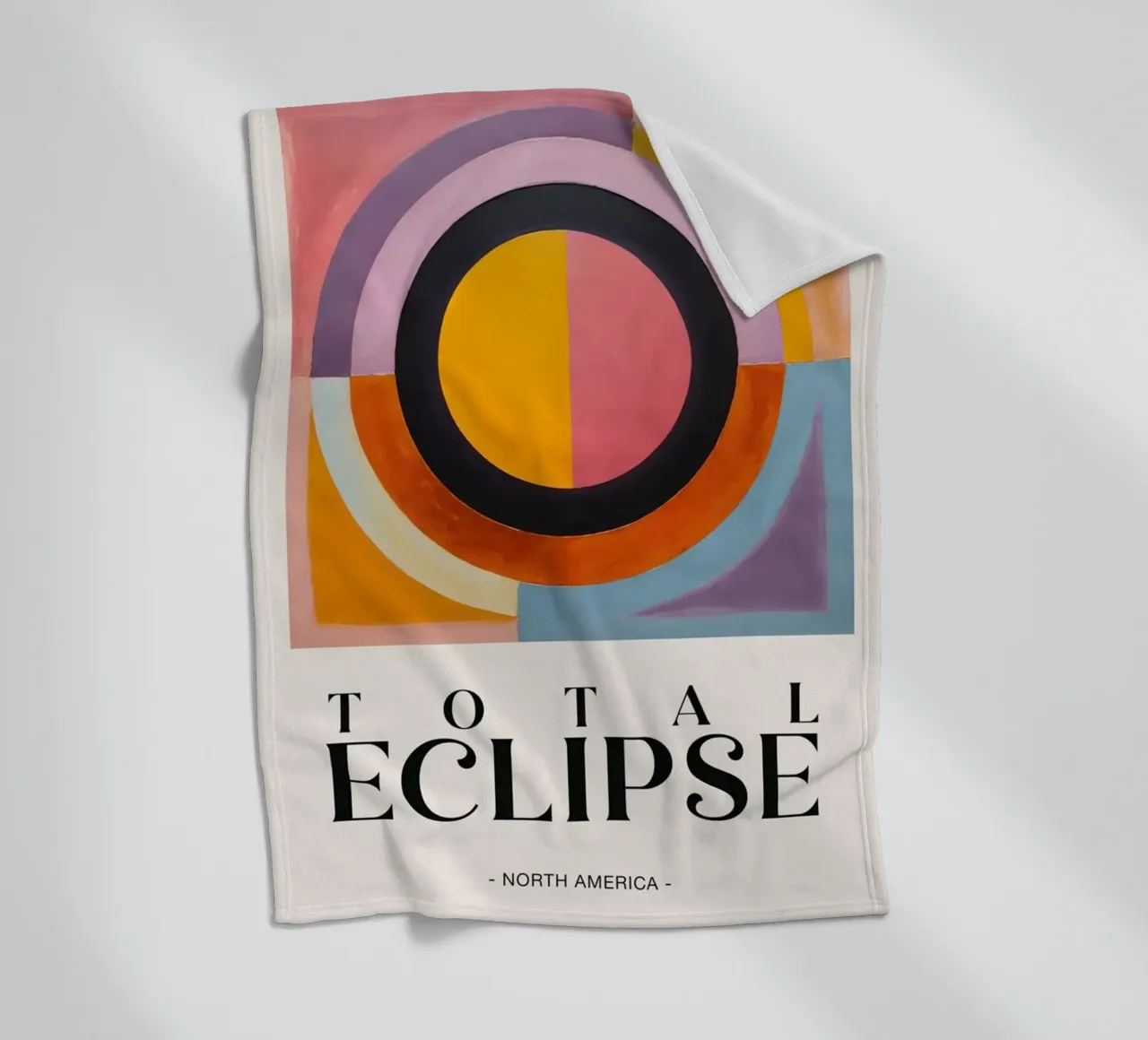 Eclissi totale coperta in pile da cosmos studio