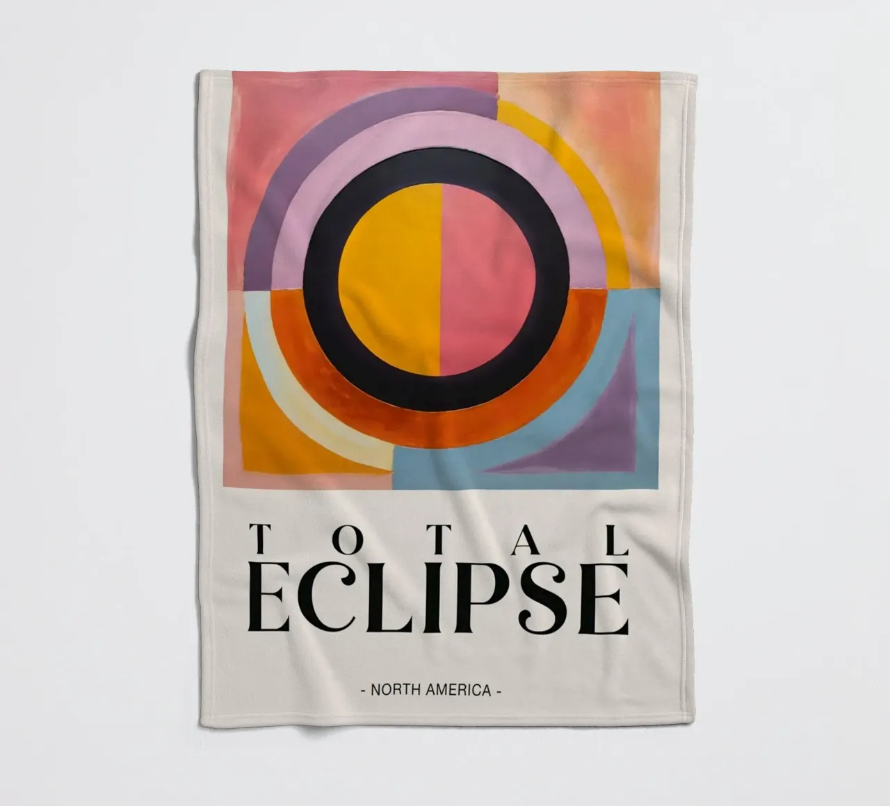 Eclissi totale coperta in pile da cosmos studio