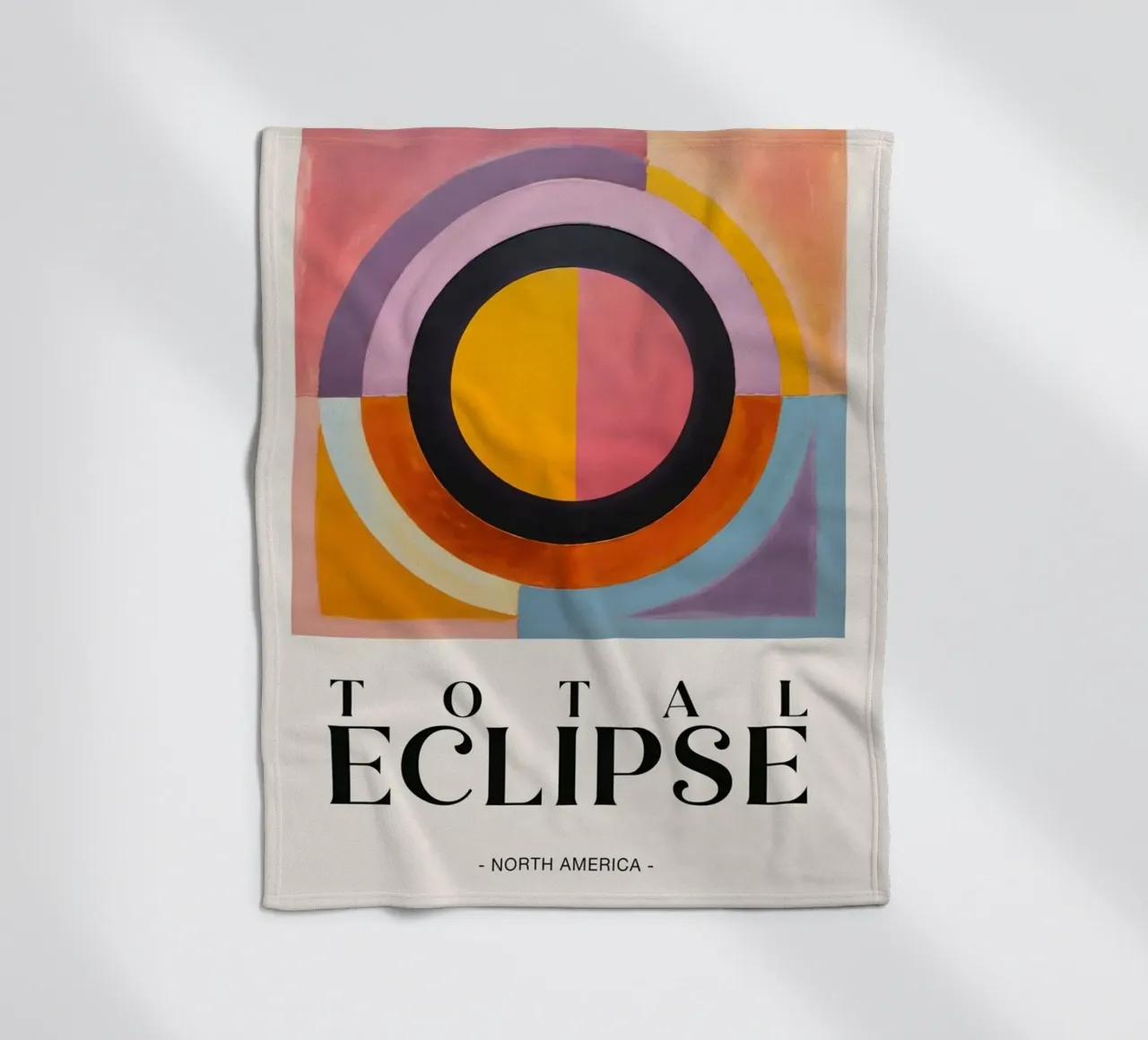 Eclissi totale coperta in pile da cosmos studio
