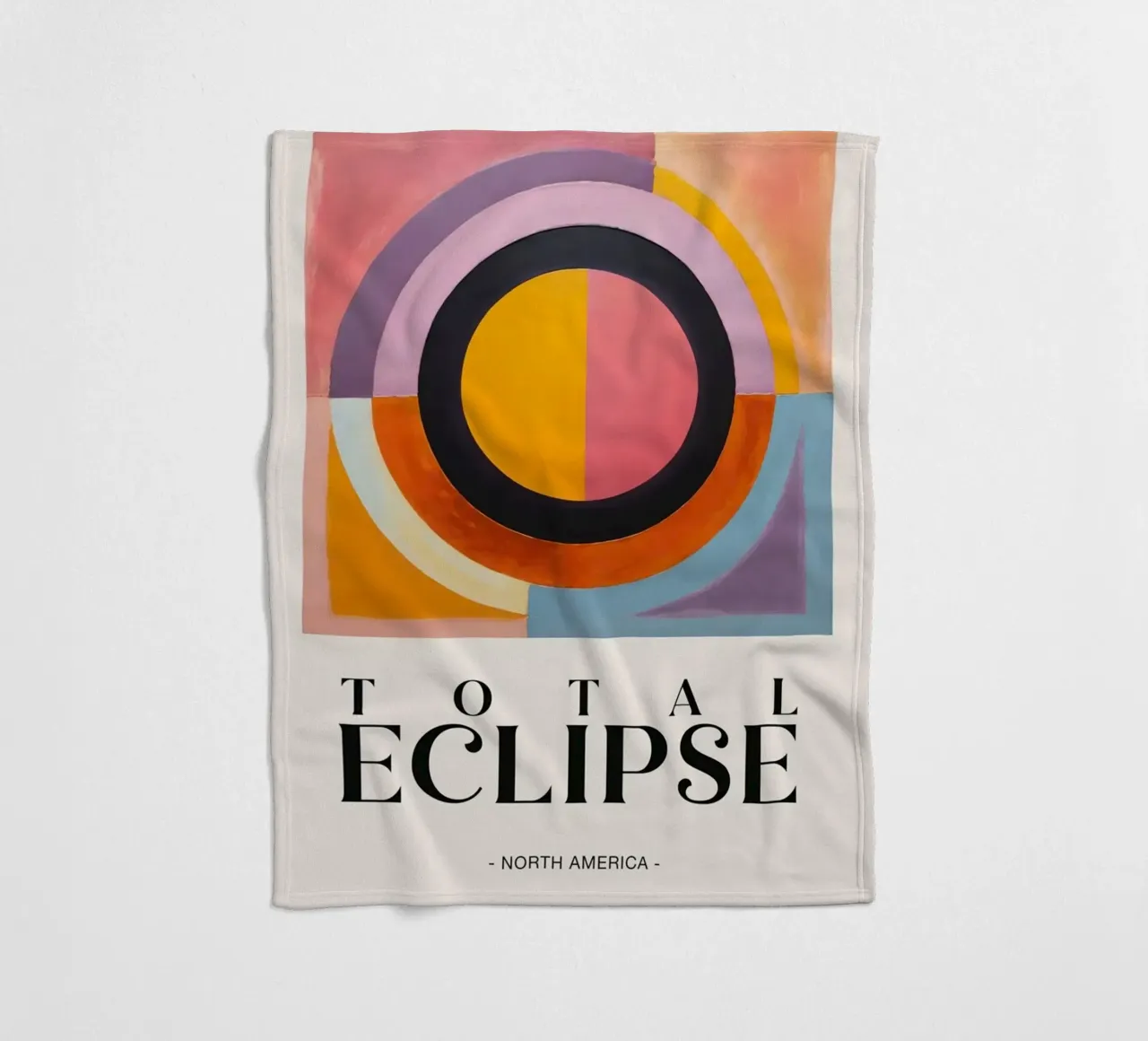 Eclissi totale coperta in pile da cosmos studio