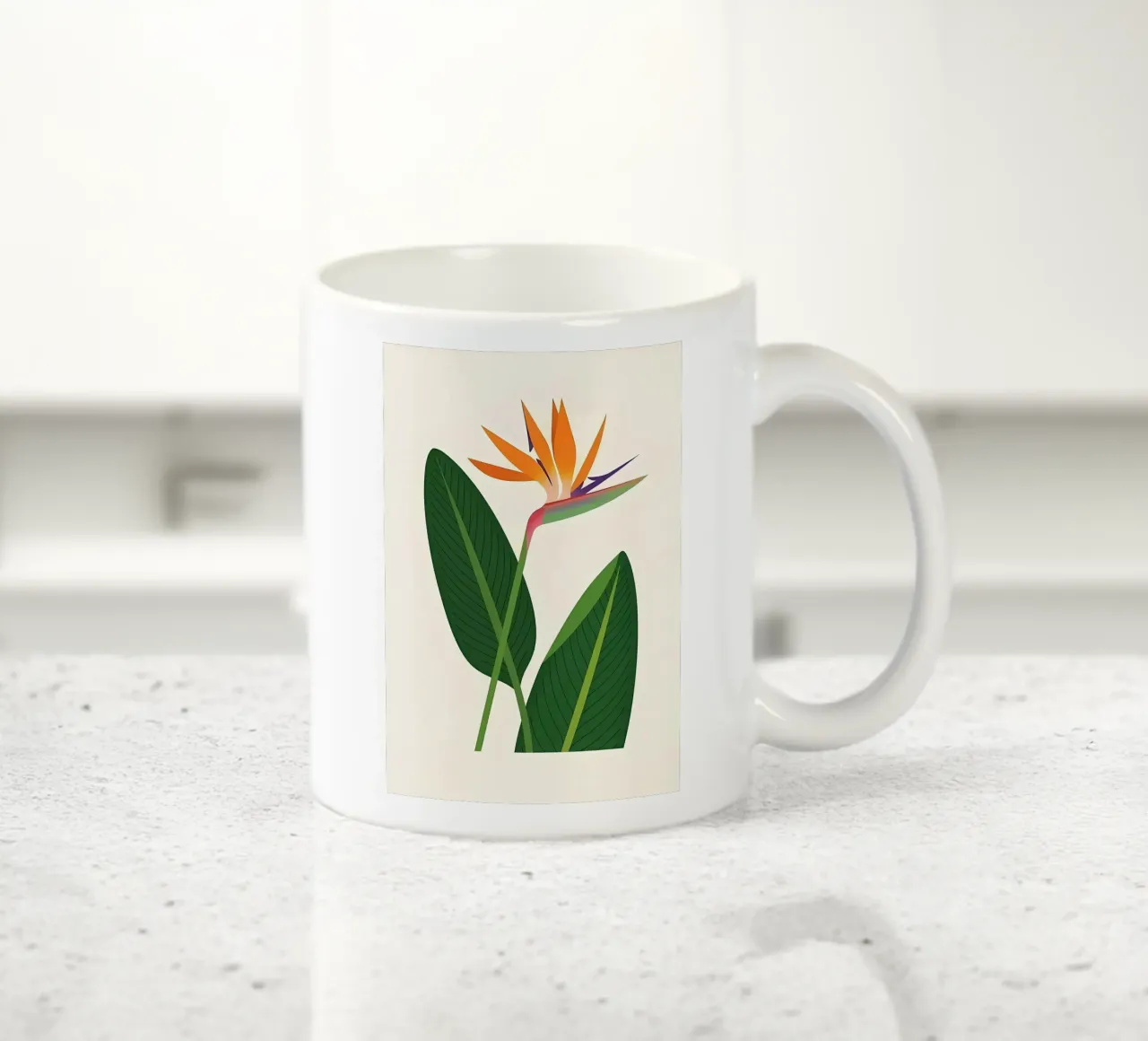 strelitzia tazza in ceramica da Haleigh